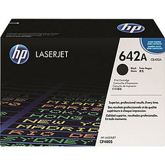 HP 642A (CB400A) Black Original LaserJet Toner Cartridge (7500 Yield)