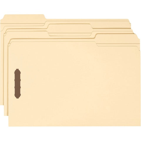 Smead Manufacturing Company 1/3-Cut Top Tab Fastener File Folders