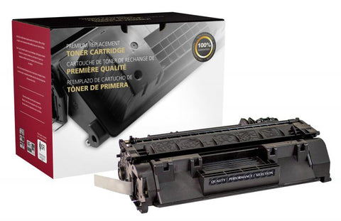 Clover Technologies Group, LLC Remanufactured Extended Yield Toner Cartridge (Alternative for HP CE505A 05A) (5000 Yield)