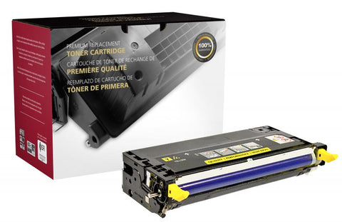 Clover Technologies Group, LLC CIG Compatible High Yield Yellow Toner Cartridge (Alternative for Xerox 106R01394) (5900 Yield)