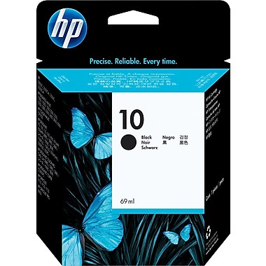 HP 10 (C4844A) Black Original Ink Cartridge (2200 Yield)