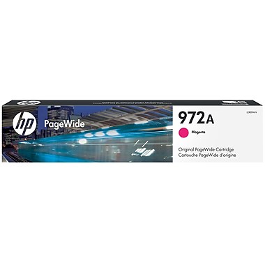 HP 972A (L0R89AN) PageWide Pro 300 452 477 552 577 Magenta Original PageWide Cartridge (3000 Yield)